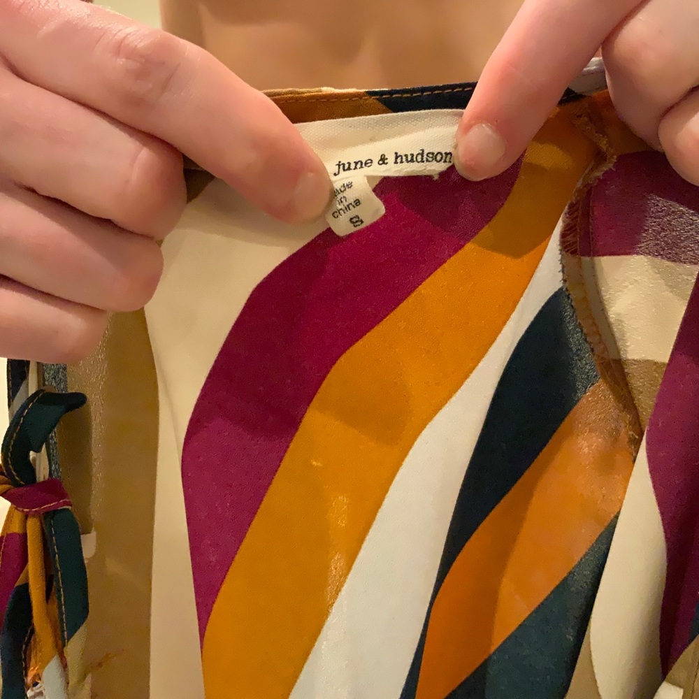 Autumn Striped Blouse - Picture 2 of 4